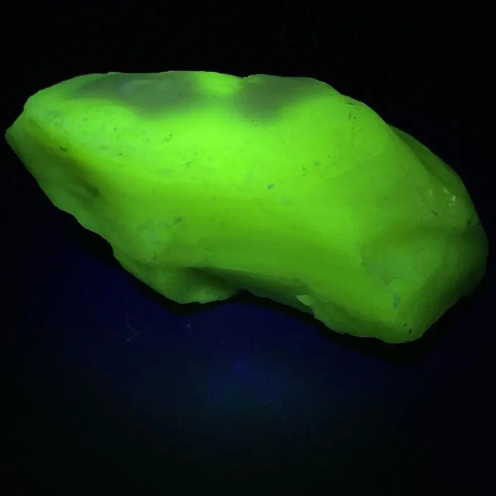 Burmese Pink Custard Uranium Art Glass‎ Cullet Layered Slag Glass  #4GX261